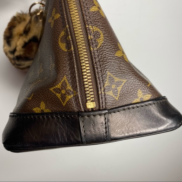 Custom Louis Vuitton Alma satchel - Picture 3 of 12